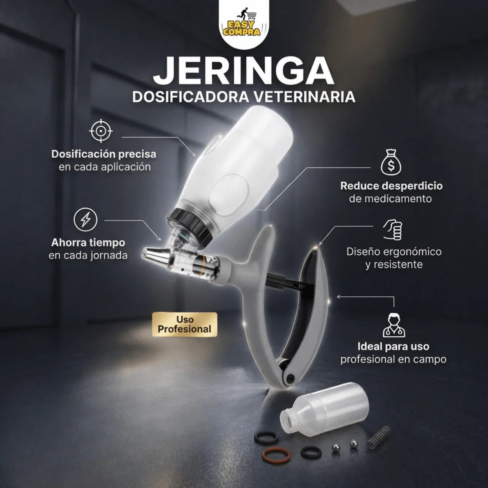 Jeringa de vacunación profesional
