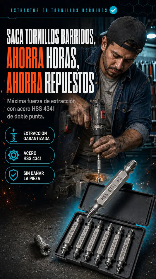 Extractor de Tornillos Pro