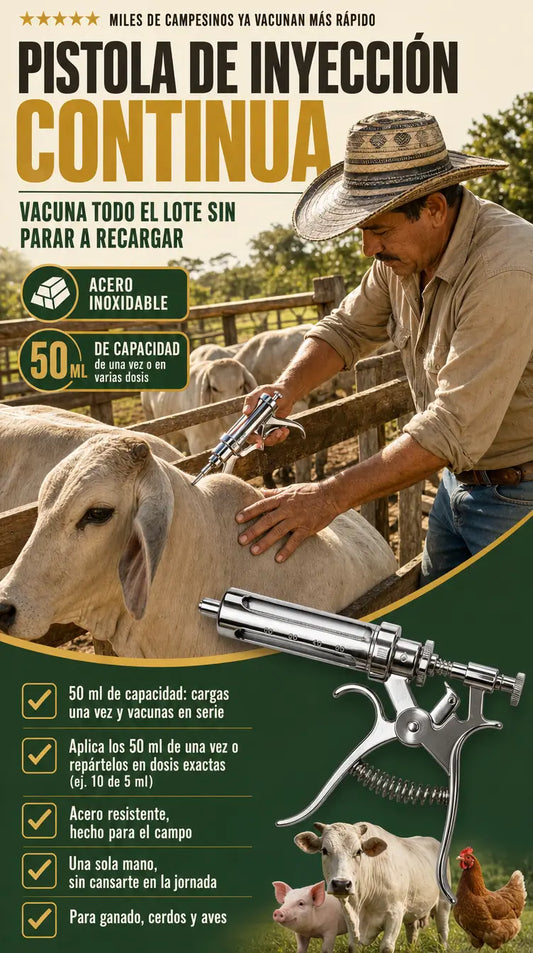 Pistola de Inyección Continua
